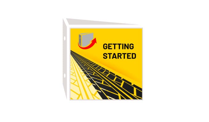 Getting started is the strategy. Your binder doesn’t have to be finished to start being useful.
